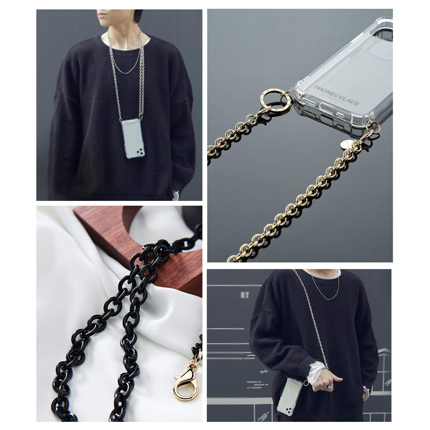 iPhoneアクセサリー iPhone12 mini Amazon.co.jp: iPhone 12 mini クリアケース スマホショルダー ネック